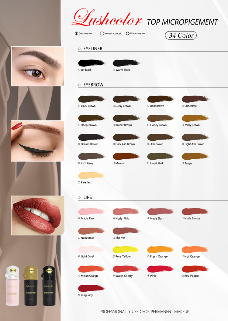 Lushcolor Top Micro Pigments