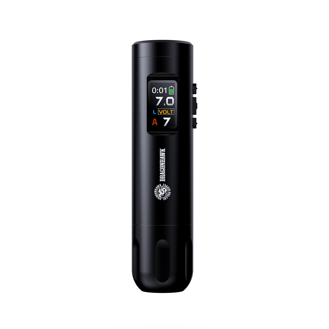 Dragonhawk X7 Wireless PMU Tattoo Pen Machine - Brushless Motor with 3.5MM Stroke and Smart Screen
