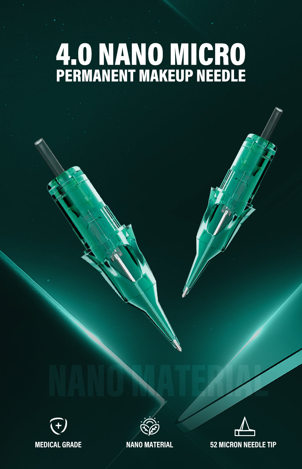 Platinum Diamond Nano Needle – Precision Sculpted Tip