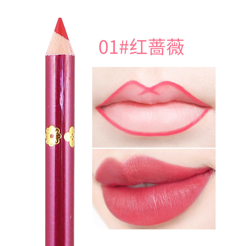 YALAIYI Waterproof Matte Lip Liner Pencil – Long-Lasting, Smudge-Proof & Multi-Use