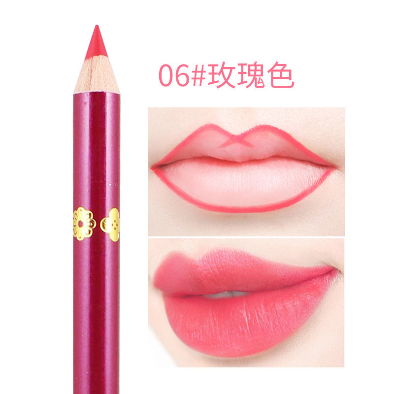 YALAIYI Waterproof Matte Lip Liner Pencil – Long-Lasting, Smudge-Proof & Multi-Use