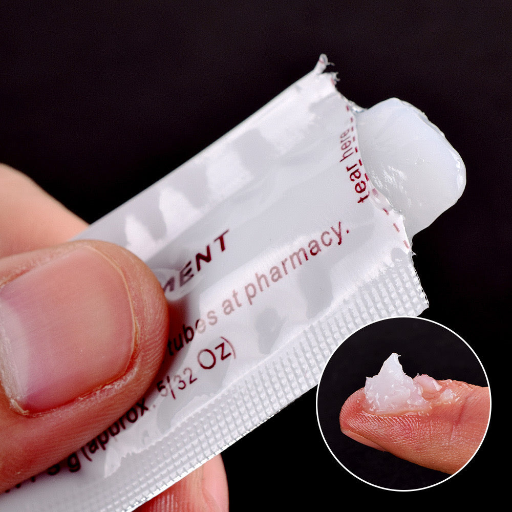 Beginner's PMU Tattoo VITAMIN A+D Practice Skin Wipe Gel (100PCS/BAG)