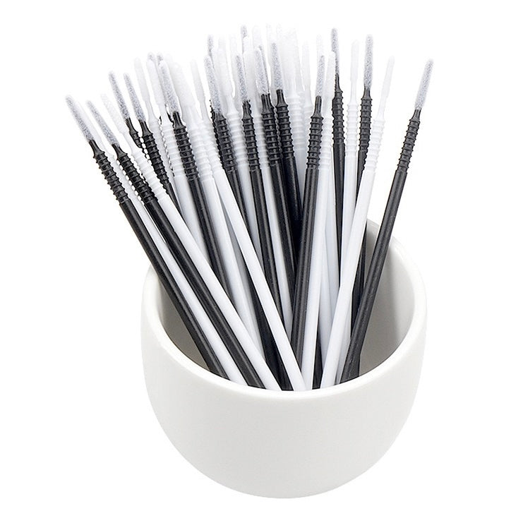 Premium Disposable Eyelash & Microblading Cleaning Swabs - 10 Packs