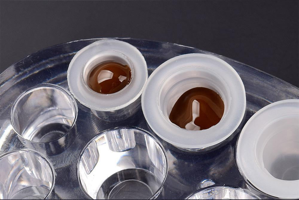 U-Shaped Silicone Pigment Cups (10 bags)