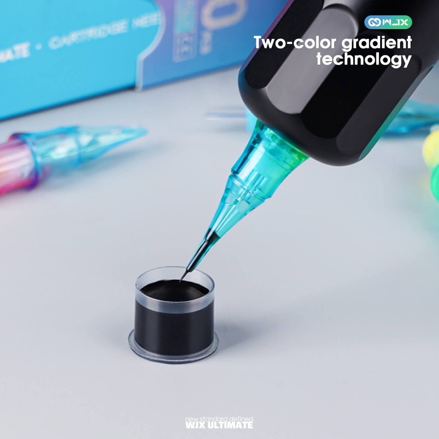 WJX ULTIMATE Tattoo Professional Cartridges PMU Nadeln Round Liner – Box mit 20 Stück