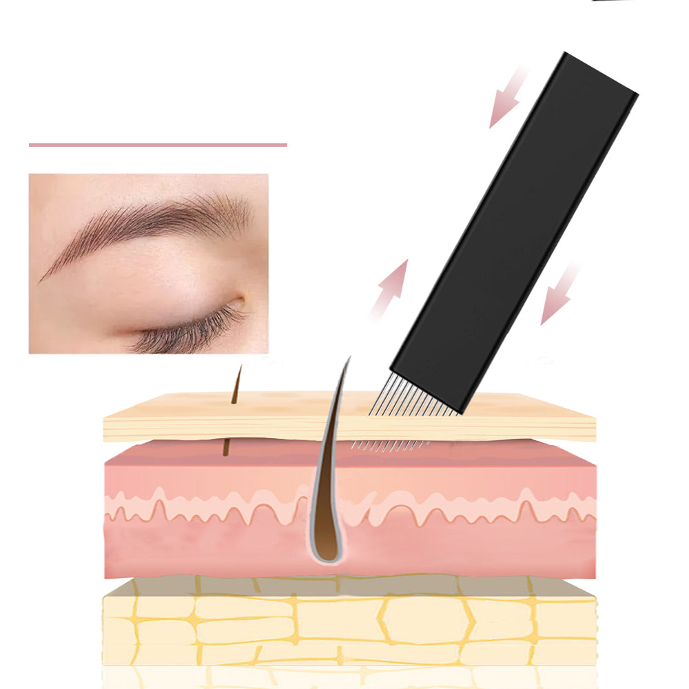 Microblading & Microshading Blades - Variety of Needle Types