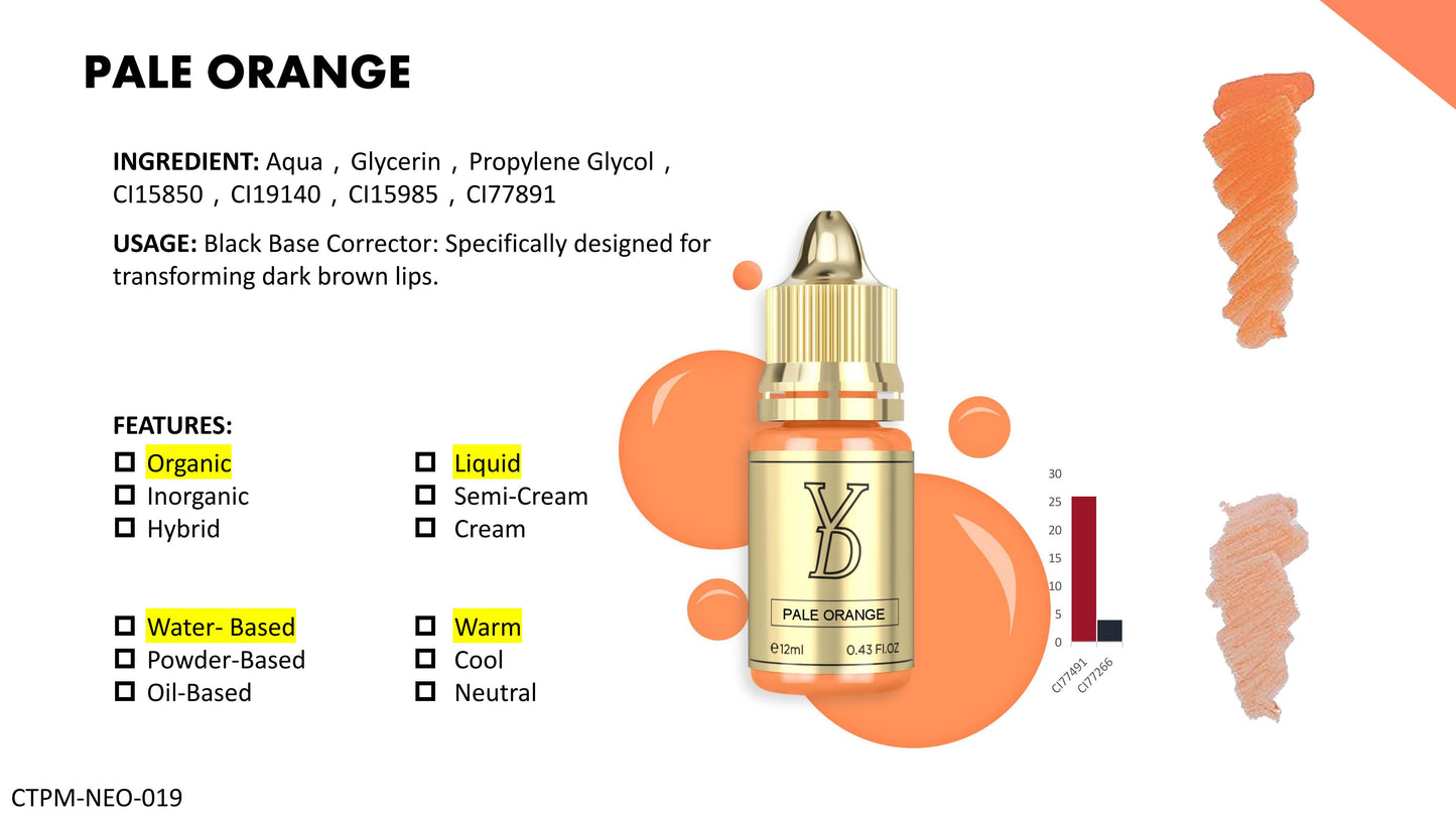 YD Lip Neo Pigment Collection for Machine Use Only 12ml/Bottle Gold Cap