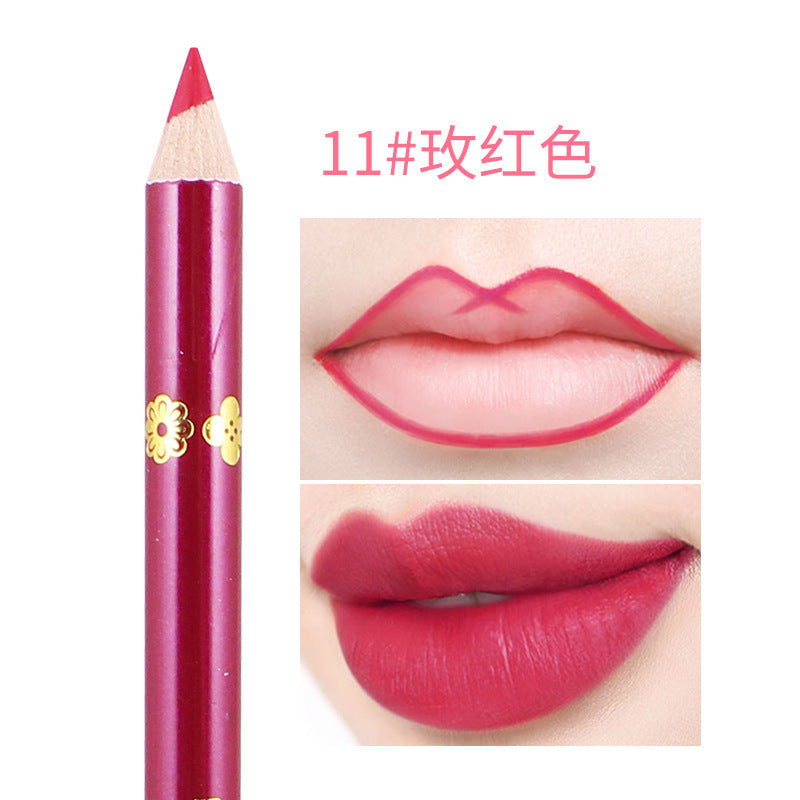 YALAIYI Waterproof Matte Lip Liner Pencil – Long-Lasting, Smudge-Proof & Multi-Use