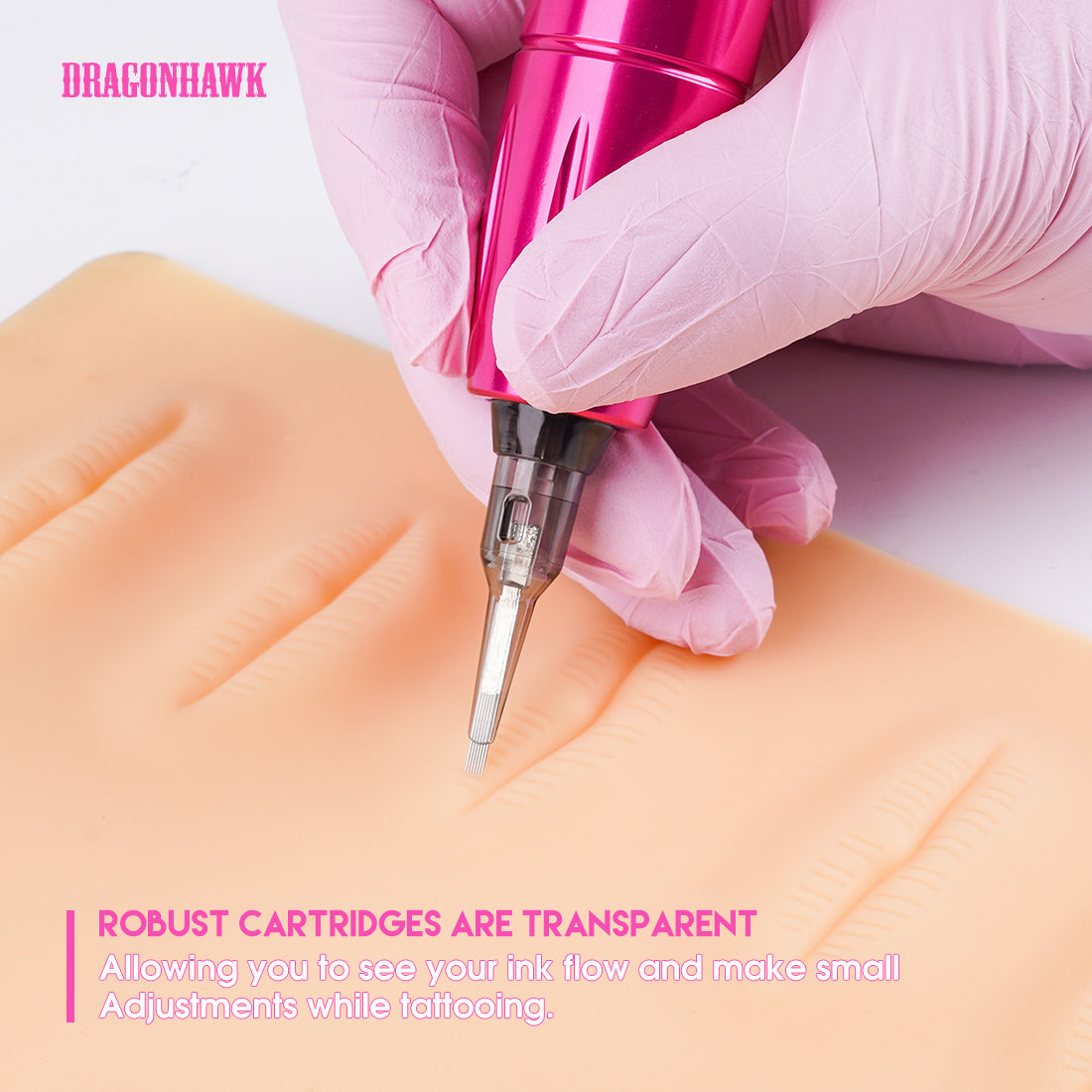 Dragonhawk Round Liner Permanent Makeup SMP Cartridge Needle