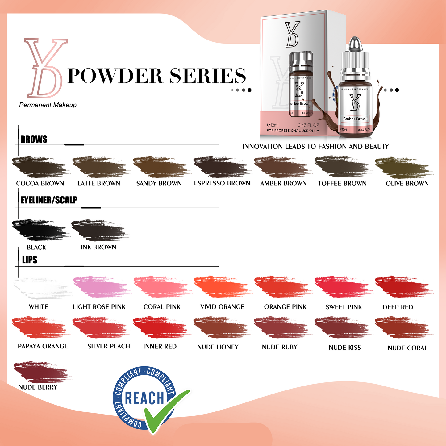 Nude Berry – Powder Hybrid Liquid PMU Pigment