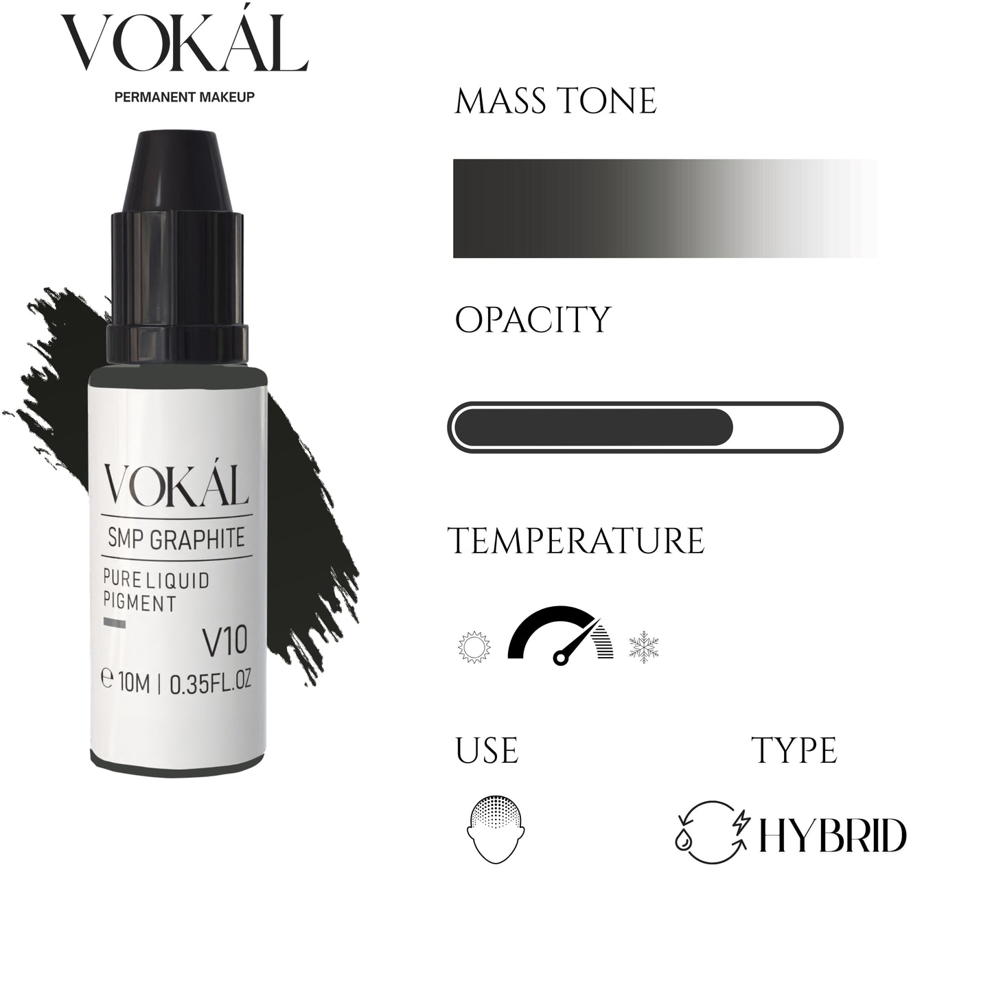 VOKAL™ Professional Water-Based Pigments – 10ml Collection
