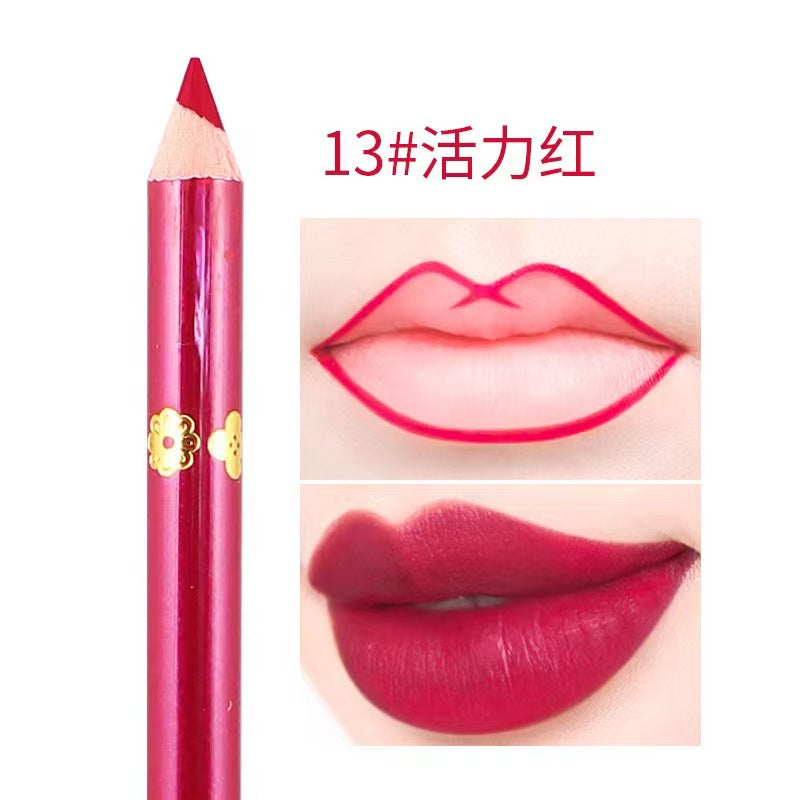 YALAIYI Waterproof Matte Lip Liner Pencil – Long-Lasting, Smudge-Proof & Multi-Use