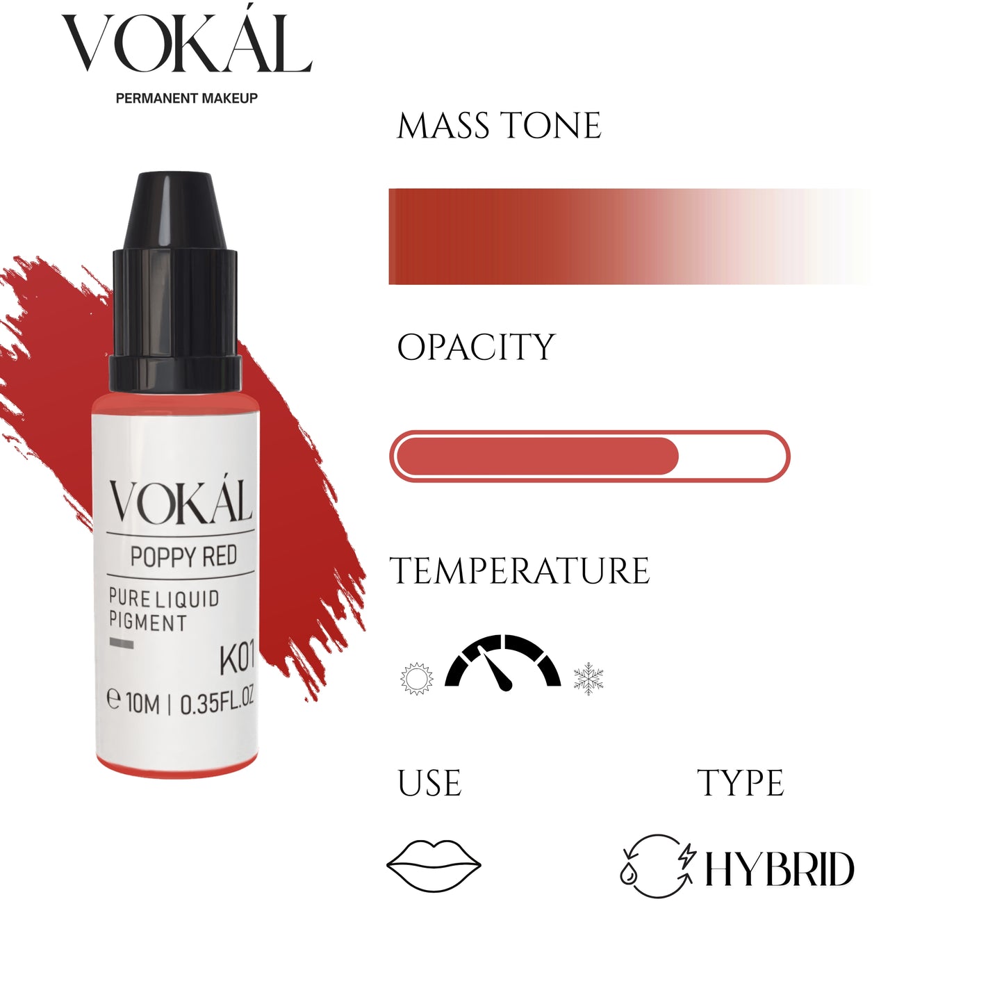 VOKAL™ Professional Water-Based Pigments – 10ml Collection