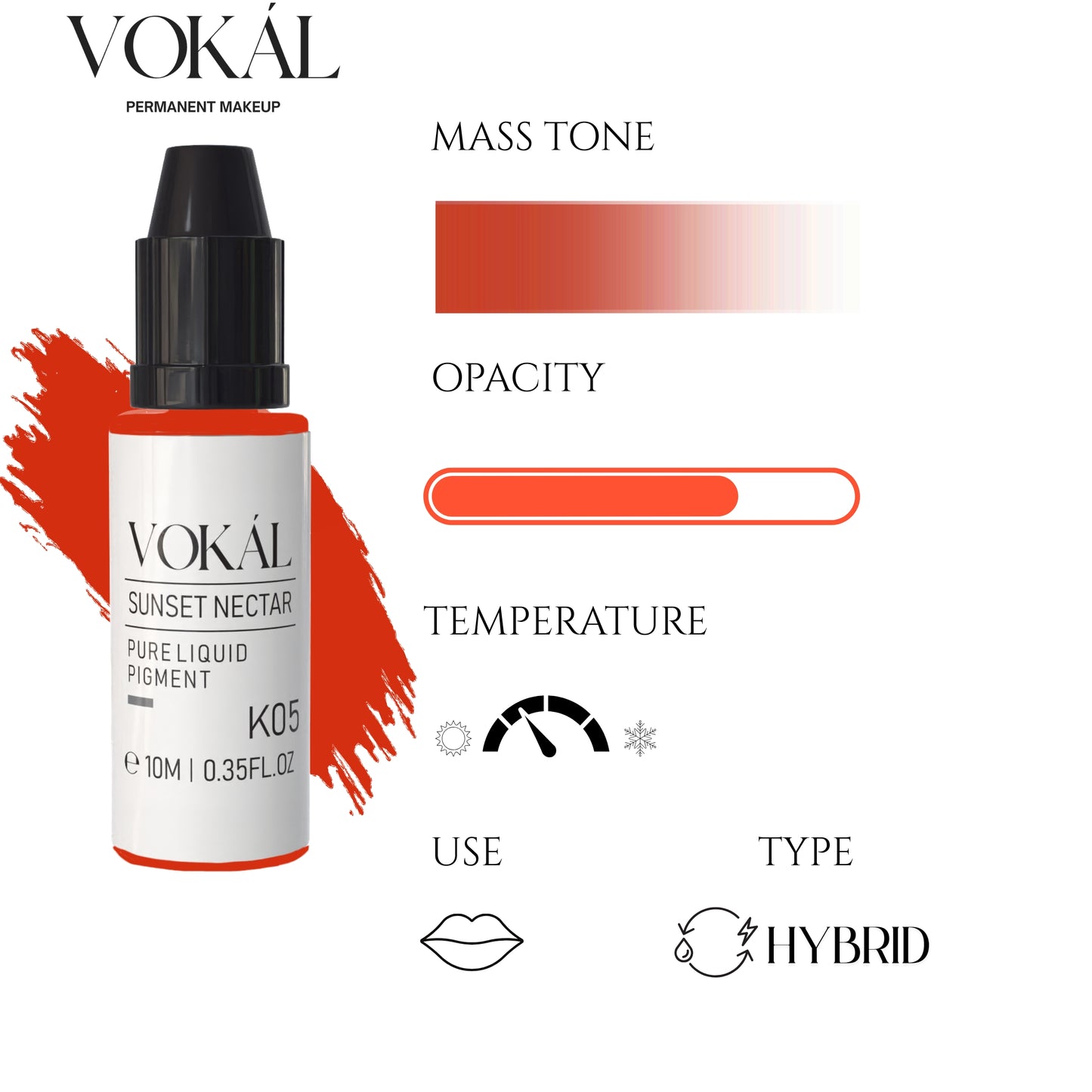 VOKAL™ Professional Water-Based Pigments – 10ml Collection
