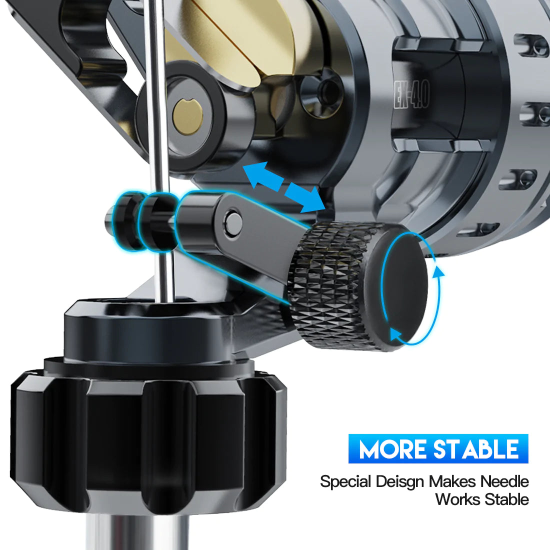 Máquina de tatuaje rotativa Mast Extreme X3 PMU WQ810