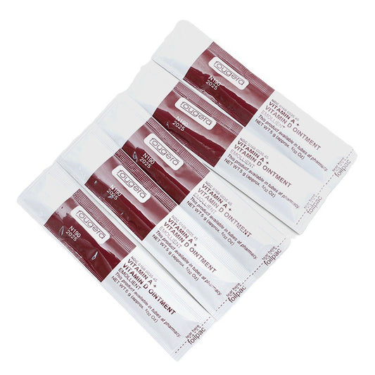 PMU-Tattoo-Übungsgel für Anfänger, Vitamin A+D (100 Stück/Beutel)