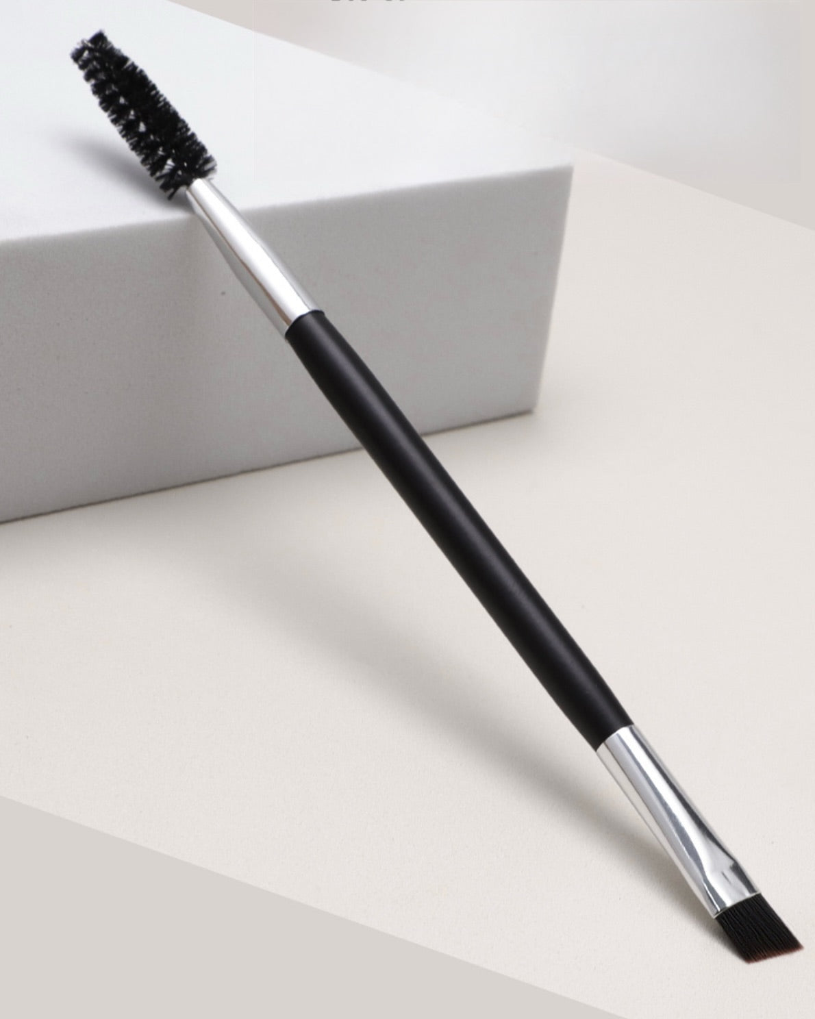 Ultra-Thin Angled Dual-Head Eyebrow Brush - 20PCS