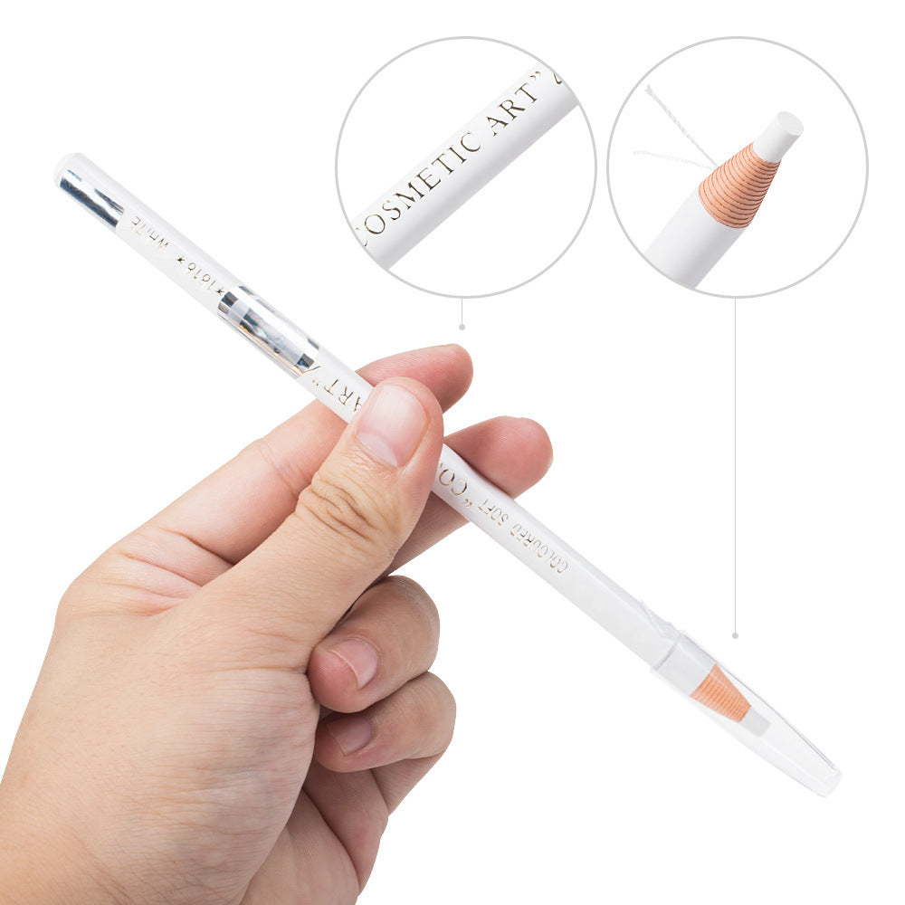 Smooth White Pull-Line Eyebrow Pencil – 12PCS/BOX