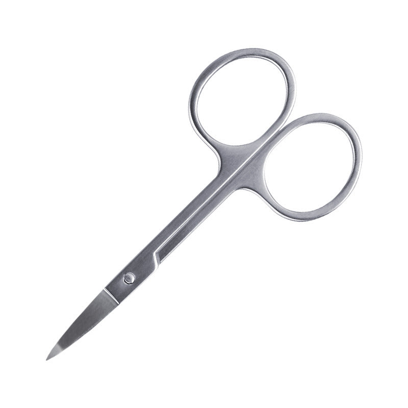 Stainless Steel Beauty Scissors – Eyebrow & Eyelash Trimming Tool - 10PCS