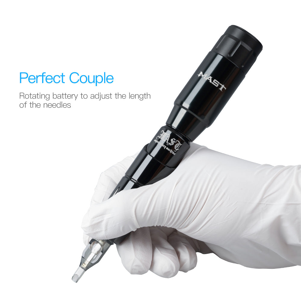 Mast Tour Wireless PMUTattoo Machine with Battery - Free Shipping