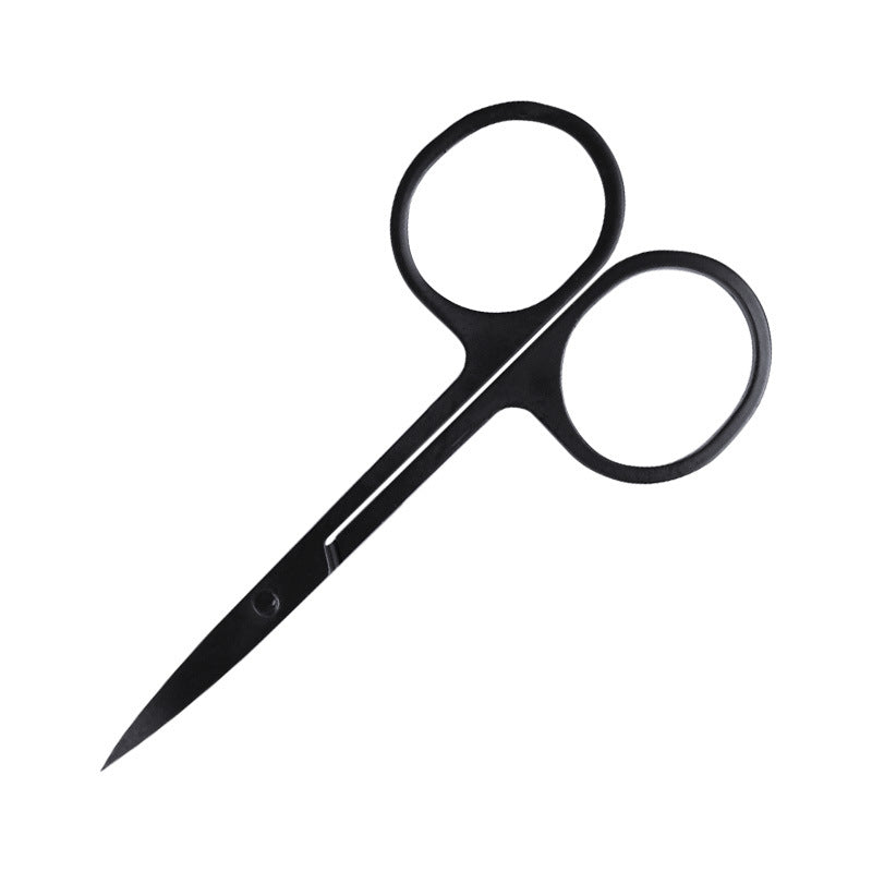 Stainless Steel Beauty Scissors – Eyebrow & Eyelash Trimming Tool - 10PCS