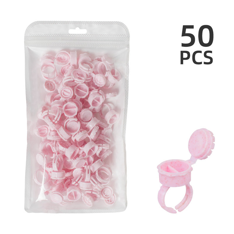 Multi-Purpose Disposable Ring Ink Cups for PMU & Eyelash Artists – 3 Packs