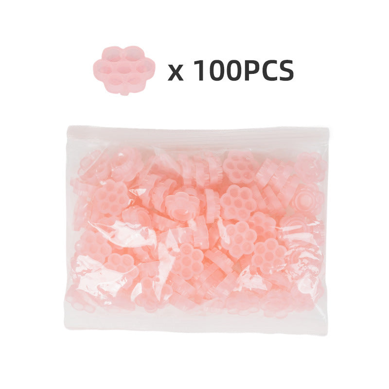Eyelash Glue Flower Cup | Essential Lash Extension Tool - 10 Bags