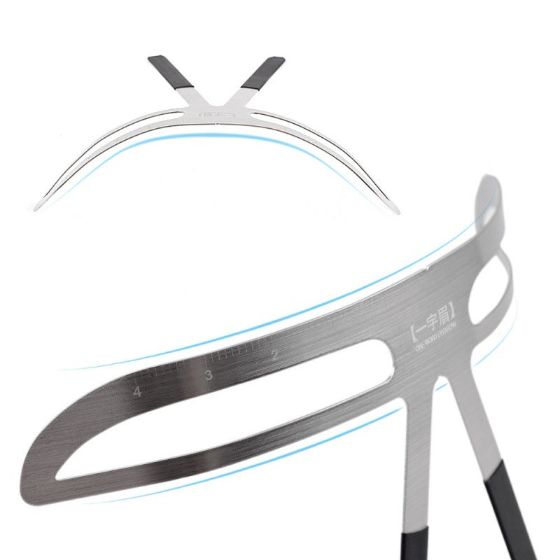 Metal Eyebrow Ruler – Essential Tool for Brow Mapping and Shaping - 5 PIECES