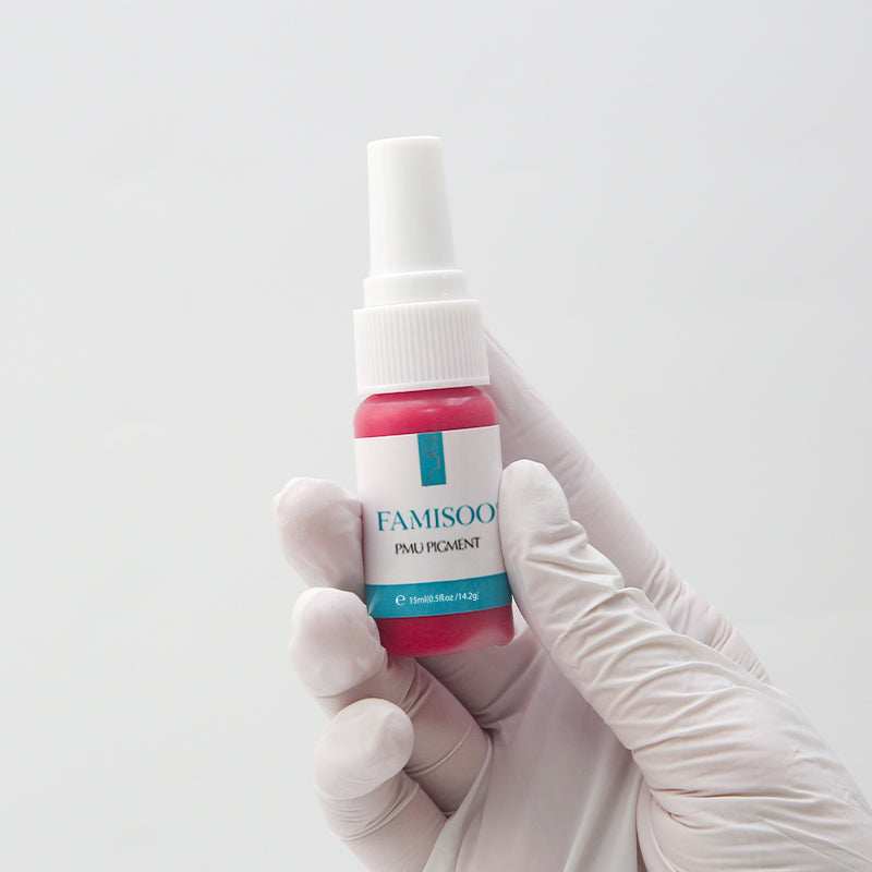 Famisoo® 6PCS 15ML Permanent Makeup Lip Pigment Set
