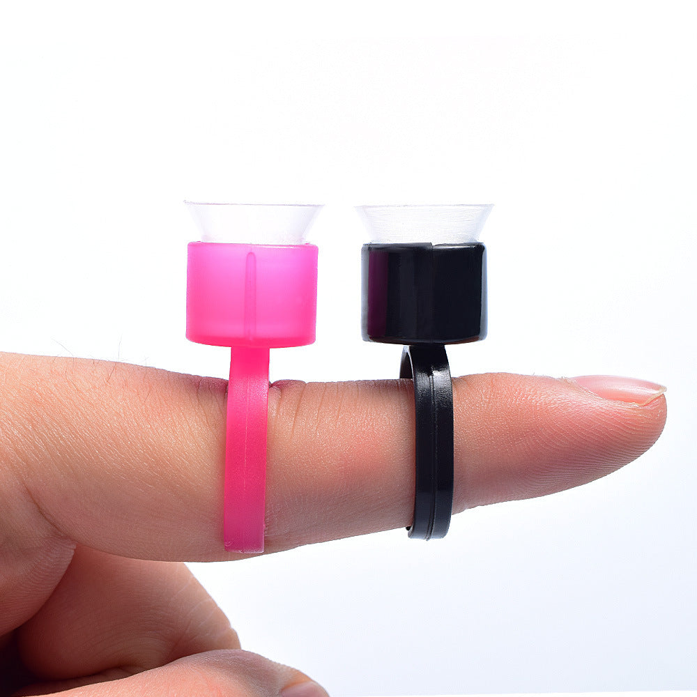 Sponge Ring Cup Holder for Tattoo and Microblading - 100 PCS