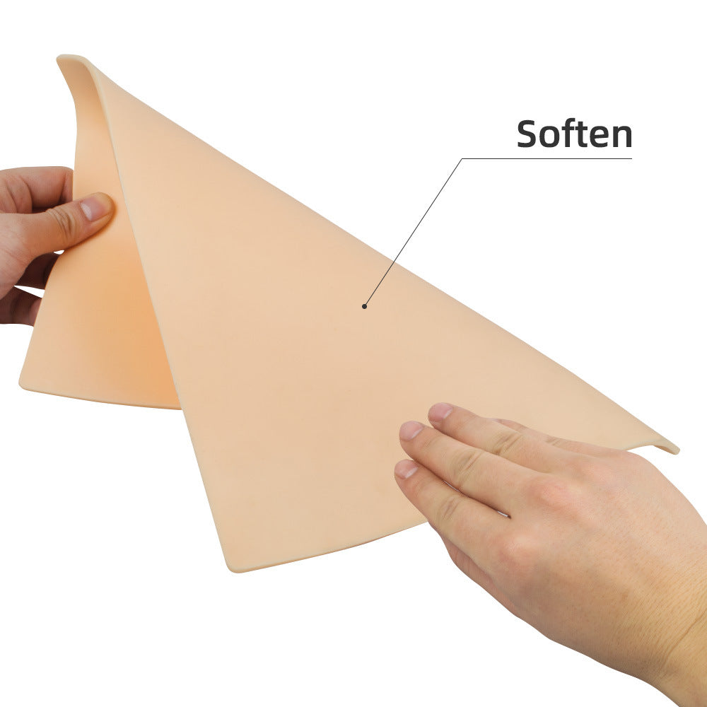 3MM Disposable Mixed Silicone Practice Skin – Perfect for Tattoo & PMU Training - 10PCS