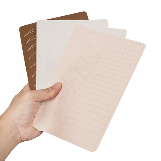 Double-Sided Multi-Function Silicone Practice Skin for Brows, Eyes, and Lips – 3 Pieces