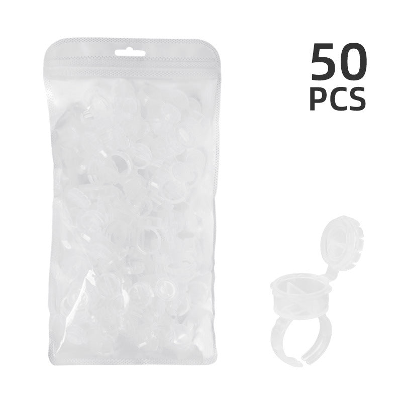 Multi-Purpose Disposable Ring Ink Cups for PMU & Eyelash Artists – 3 Packs