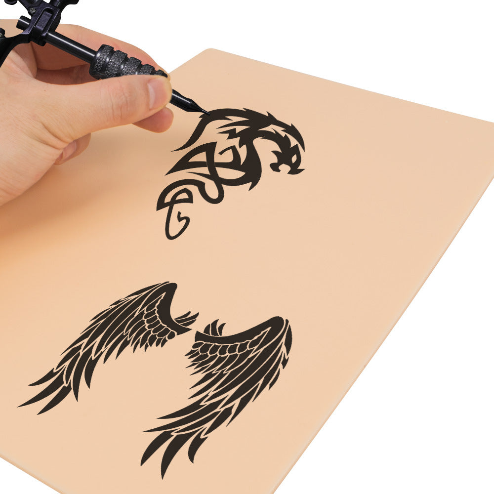 3MM Disposable Mixed Silicone Practice Skin – Perfect for Tattoo & PMU Training - 10PCS