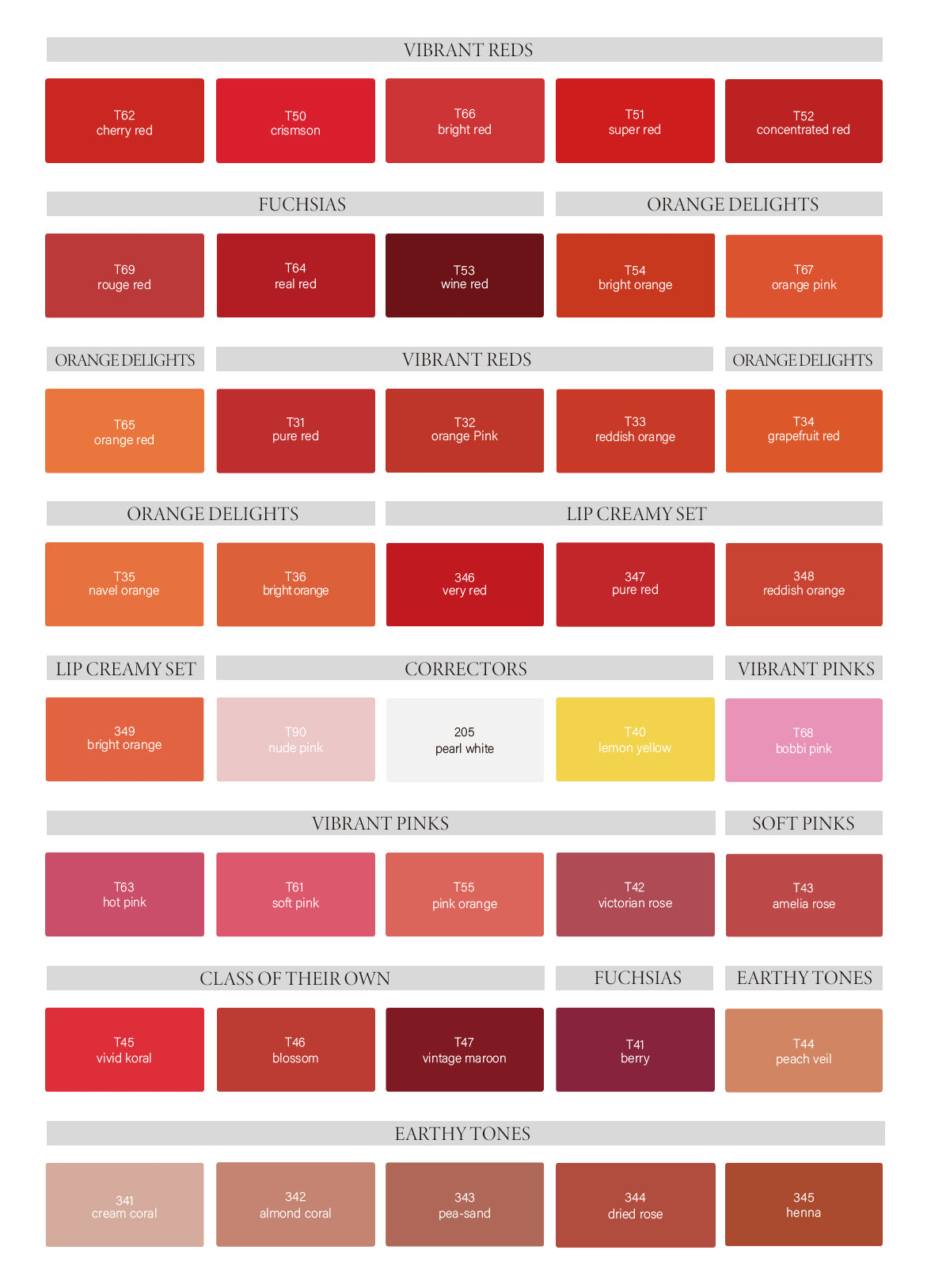 FAMISOO PMU Lip Pigments – 40 Professional Lip Colors for Permanent Makeup