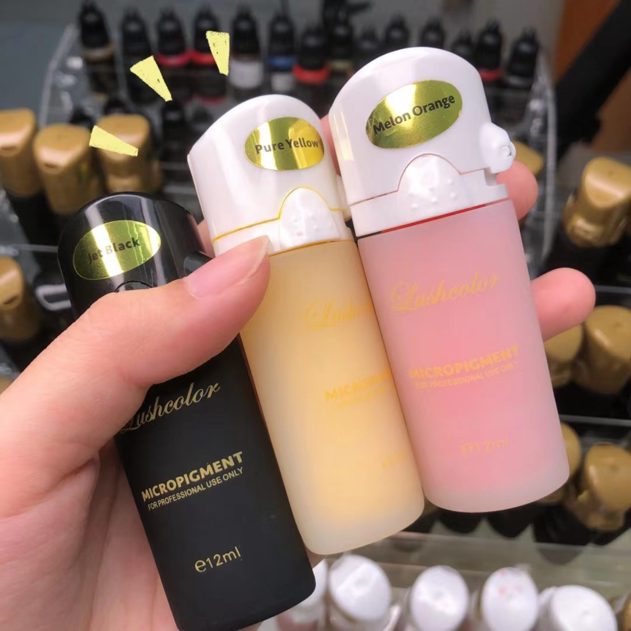 Lushcolor Top Micro Pigments 12ml/Bottle