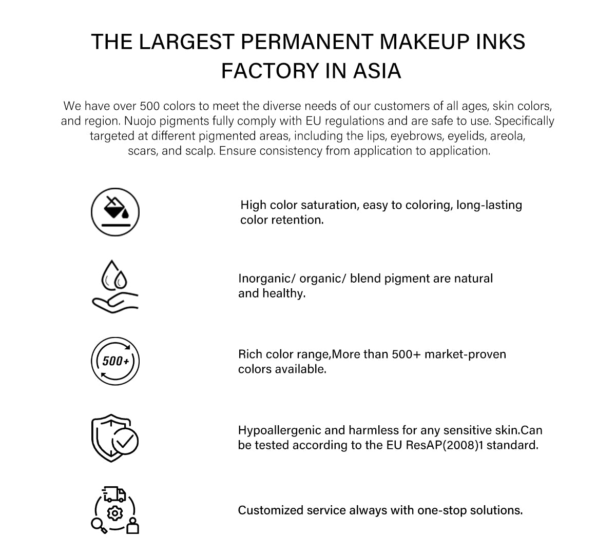 FAMISOO 5ML PMU Eyebrow Pigments – Professional Brow Tattoo & Correction Inks