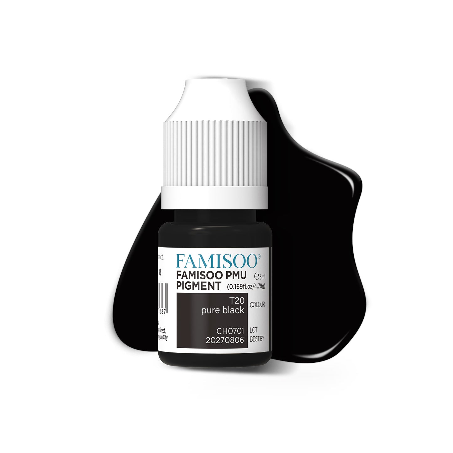 FAMISOO 5ML SMP Scalp Pigments – 4 Shades for Natural Hairline Restoration