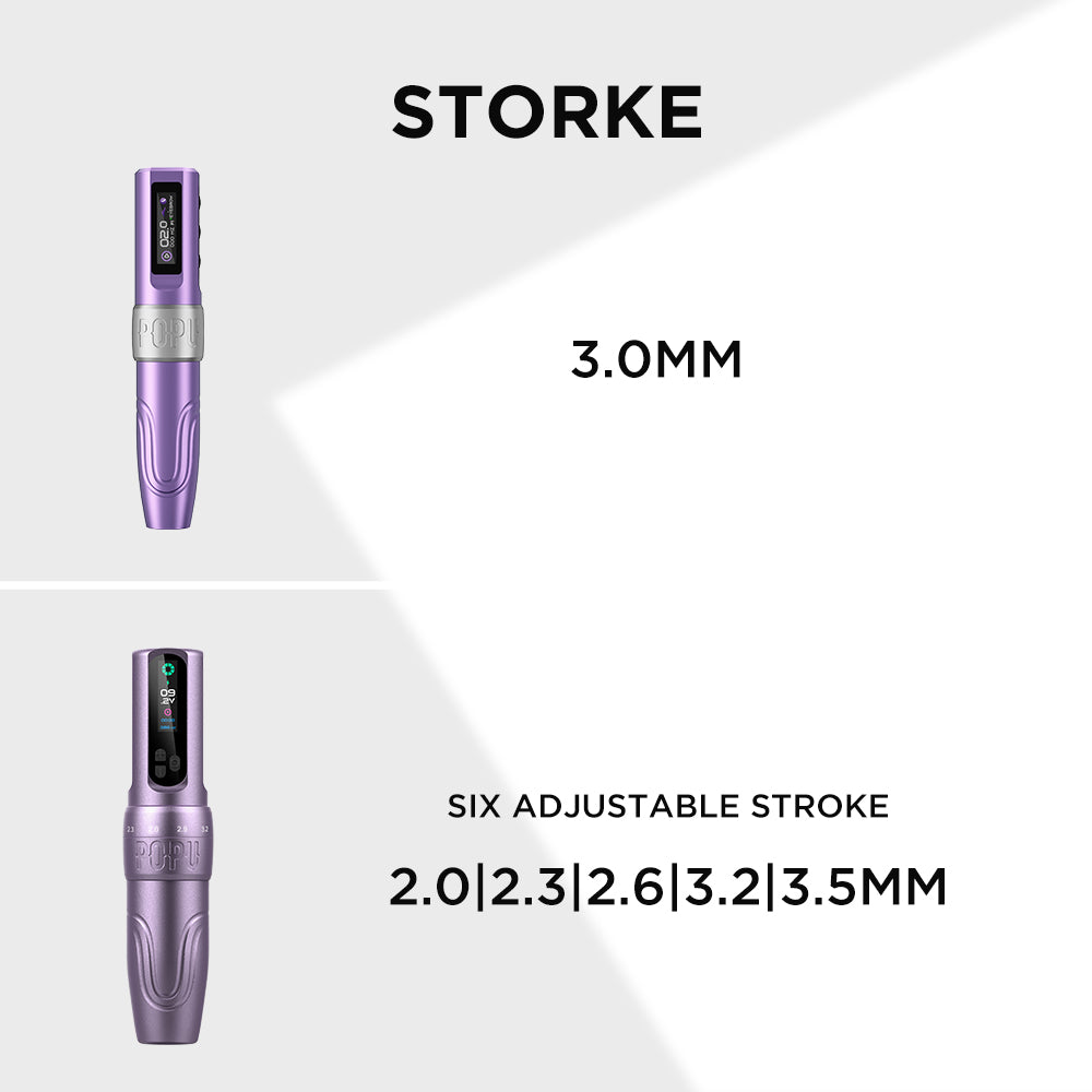 💜POPU MINI DIVA 2V Start-Up Wireless PMU Machine – 3.0mm Stroke - Free Shipping