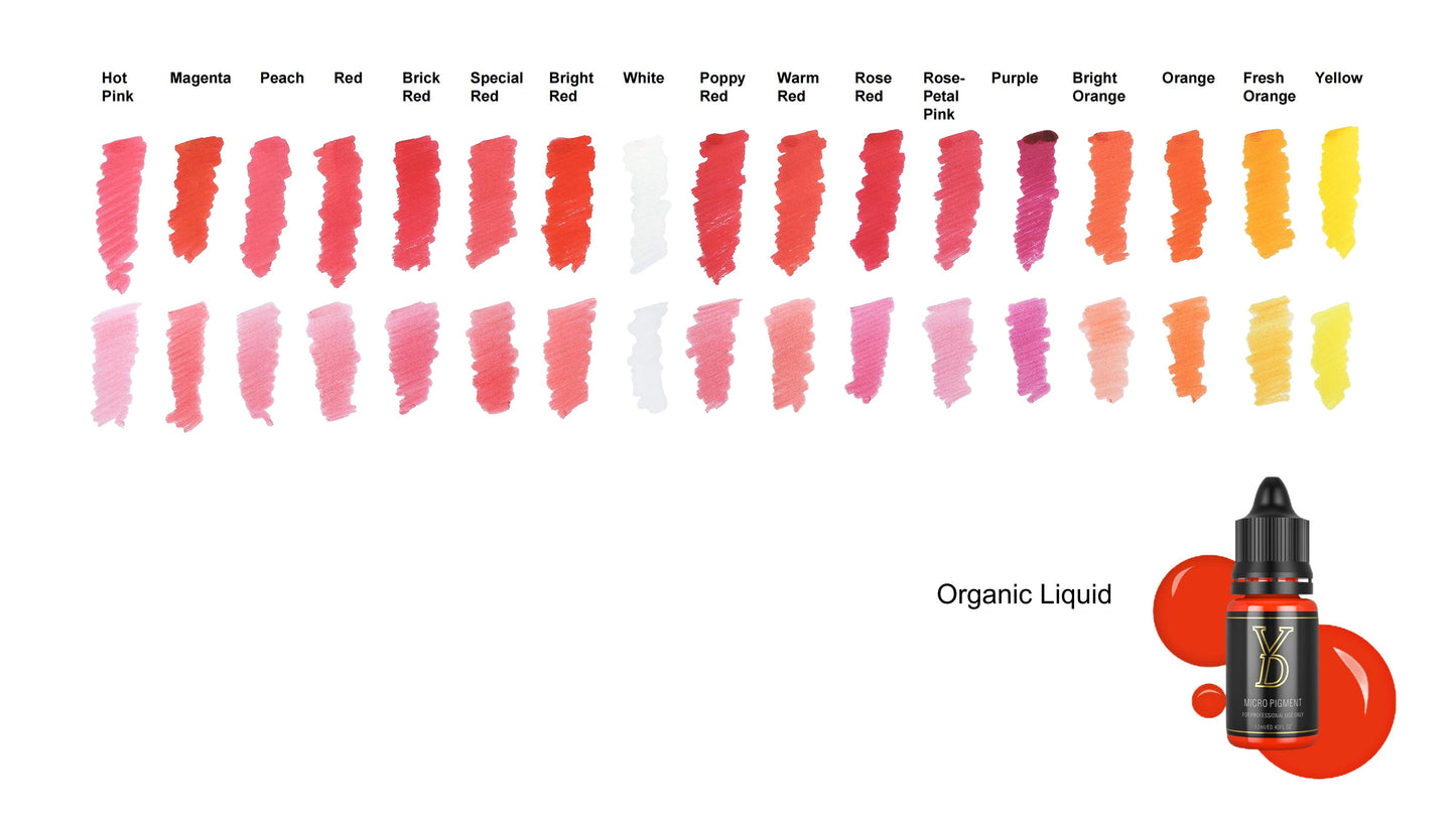 YD PMU Organic Liquid Pigment 12ML Black Cap