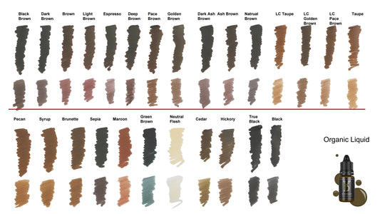 YD PMU Organic Liquid Pigment 12ML Black Cap