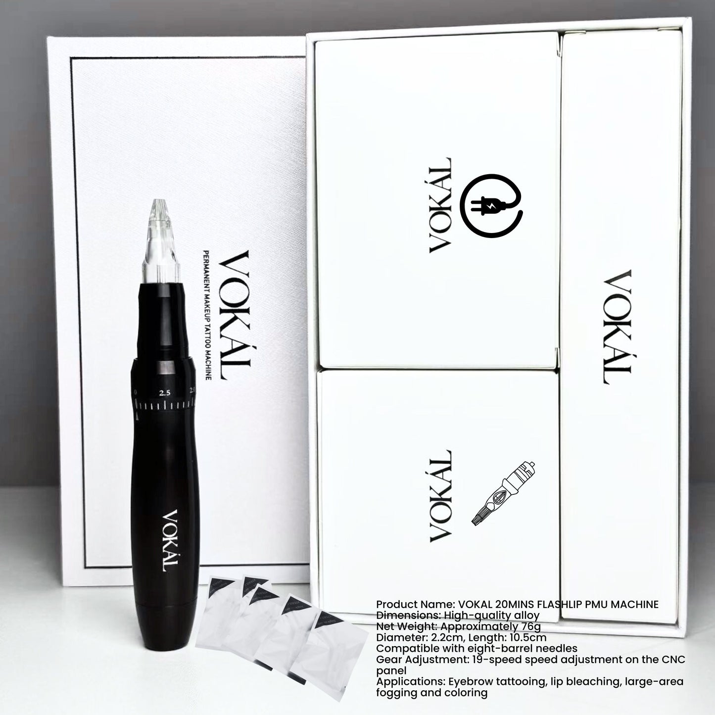 VOKAL 20MINS FLASHLIP PMU Machine