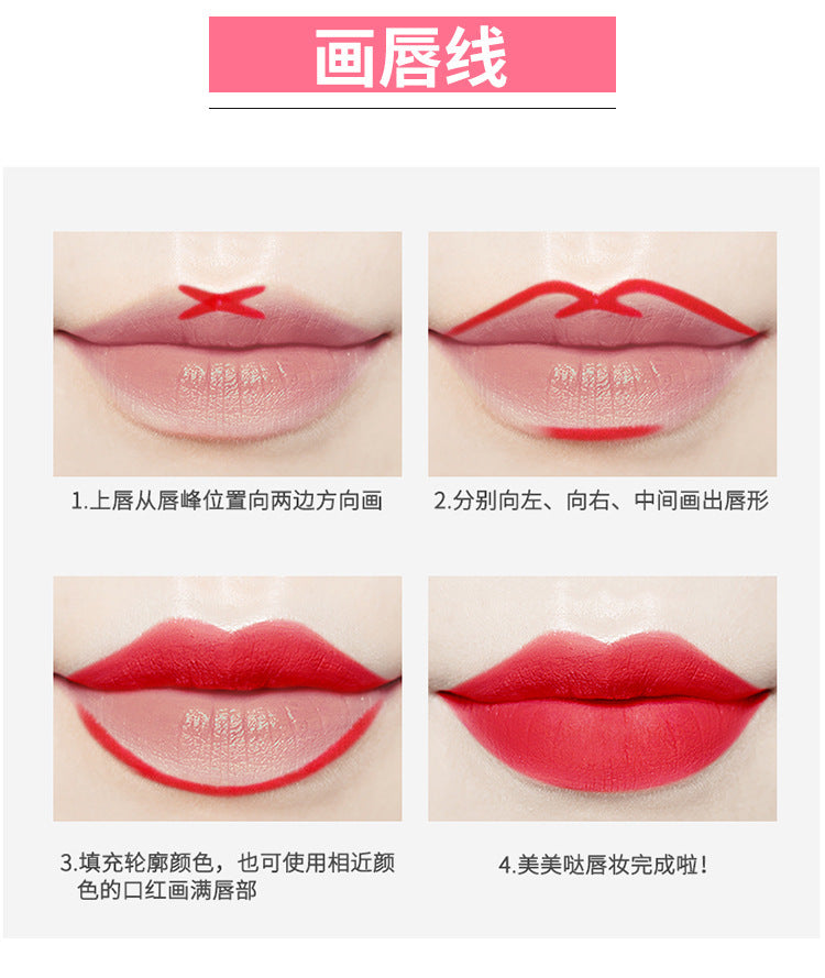 YALAIYI Waterproof Matte Lip Liner Pencil – Long-Lasting, Smudge-Proof & Multi-Use