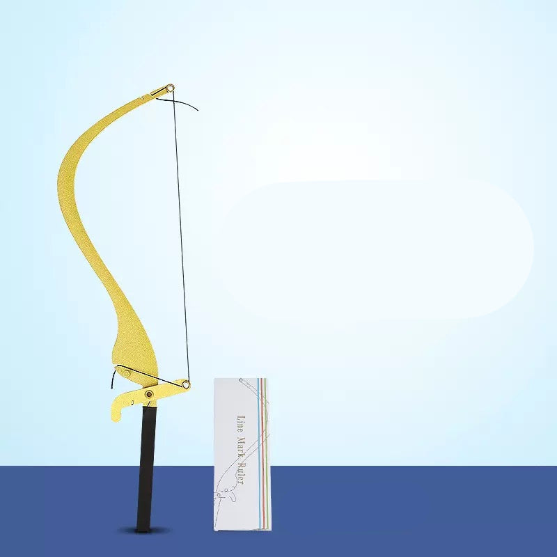 Line Mark Ruler with 10 Extra Strings