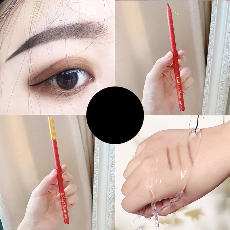 Golden Rose Waterproof Hard-Core Brow Pencil – Professional PMU & Makeup Tool - 12PCS/BOX