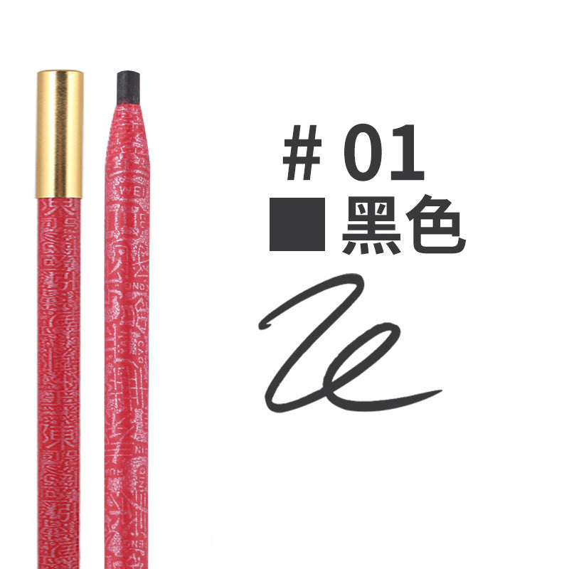 Golden Rose Waterproof Hard-Core Brow Pencil – Professional PMU & Makeup Tool - 12PCS/BOX