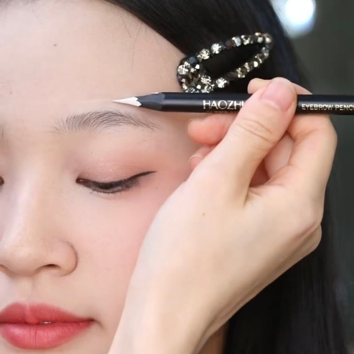 Weiße Farbe Permanent Makeup Microblading Augenbrauenstift