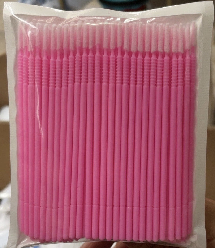 Hisopos de algodón flexibles desechables para maquillaje PMU, herramientas de limpieza