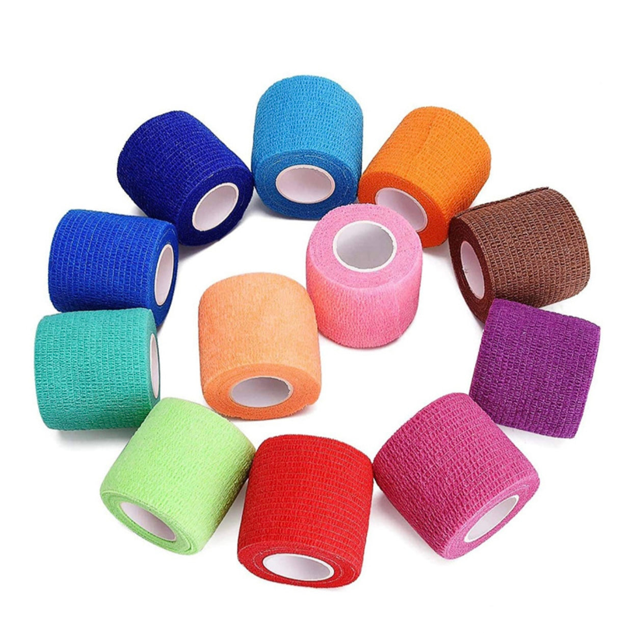 Disposable Self-Adhesive Elastic Bandage for Tattoo Machine Handles – 5cm x 4.5m