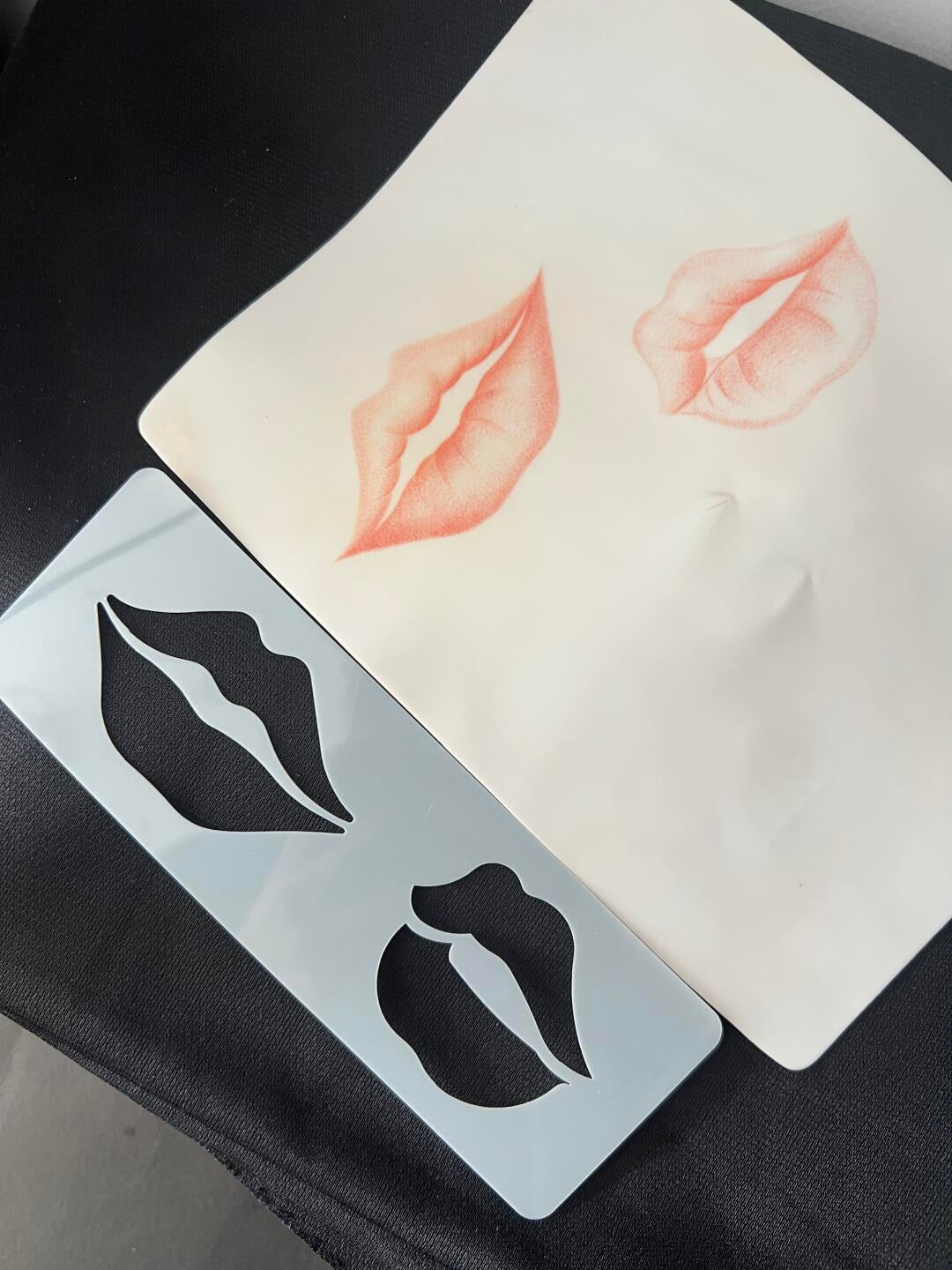 Precision Brow & Lip Shaping Stencil Set – Perfect for Beginners